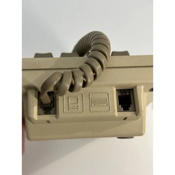 Apple Numeric Keypad & Cable for Macintosh 128k 512k Mac Plus RARE Vintage M0120